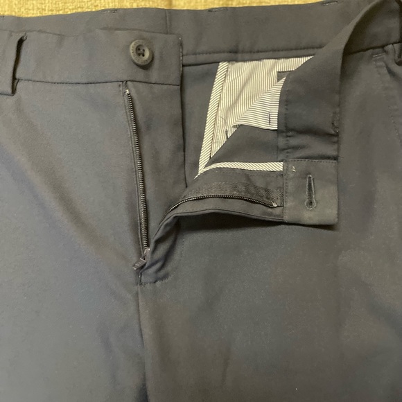 Hart Scnaffner Marx navy dress pants 32W 32L - Picture 3 of 5